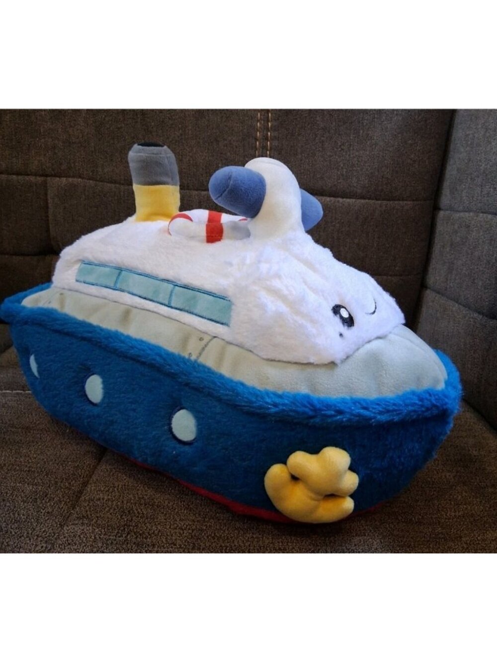 Squishable Go! Ship Boat Plush Stuffed Toy Ocean Liner EUC Rare Squishables!